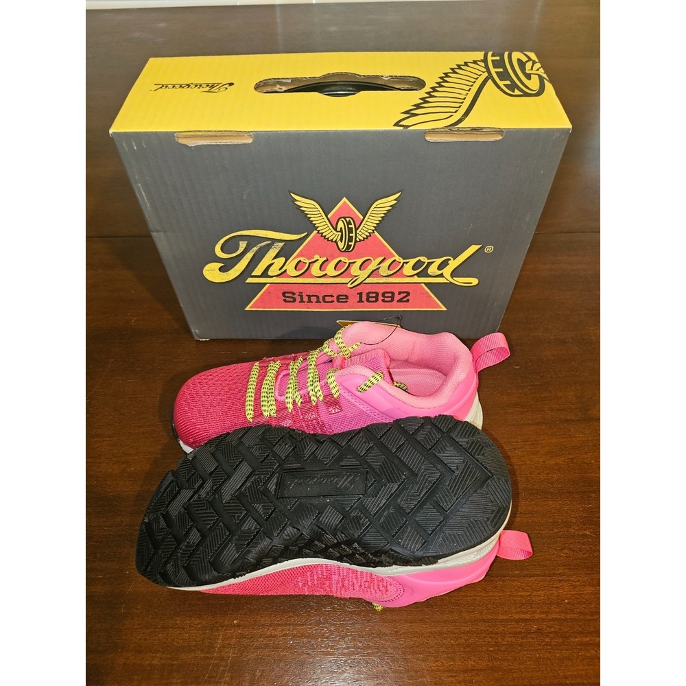 Thorogood Women's Ast Low Pink‎ Blush Shoes Size 5 Composite Toe